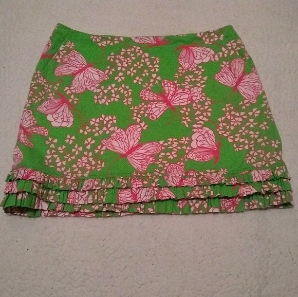 Lilly Pulitzer mini skirt - Picture 3 of 6